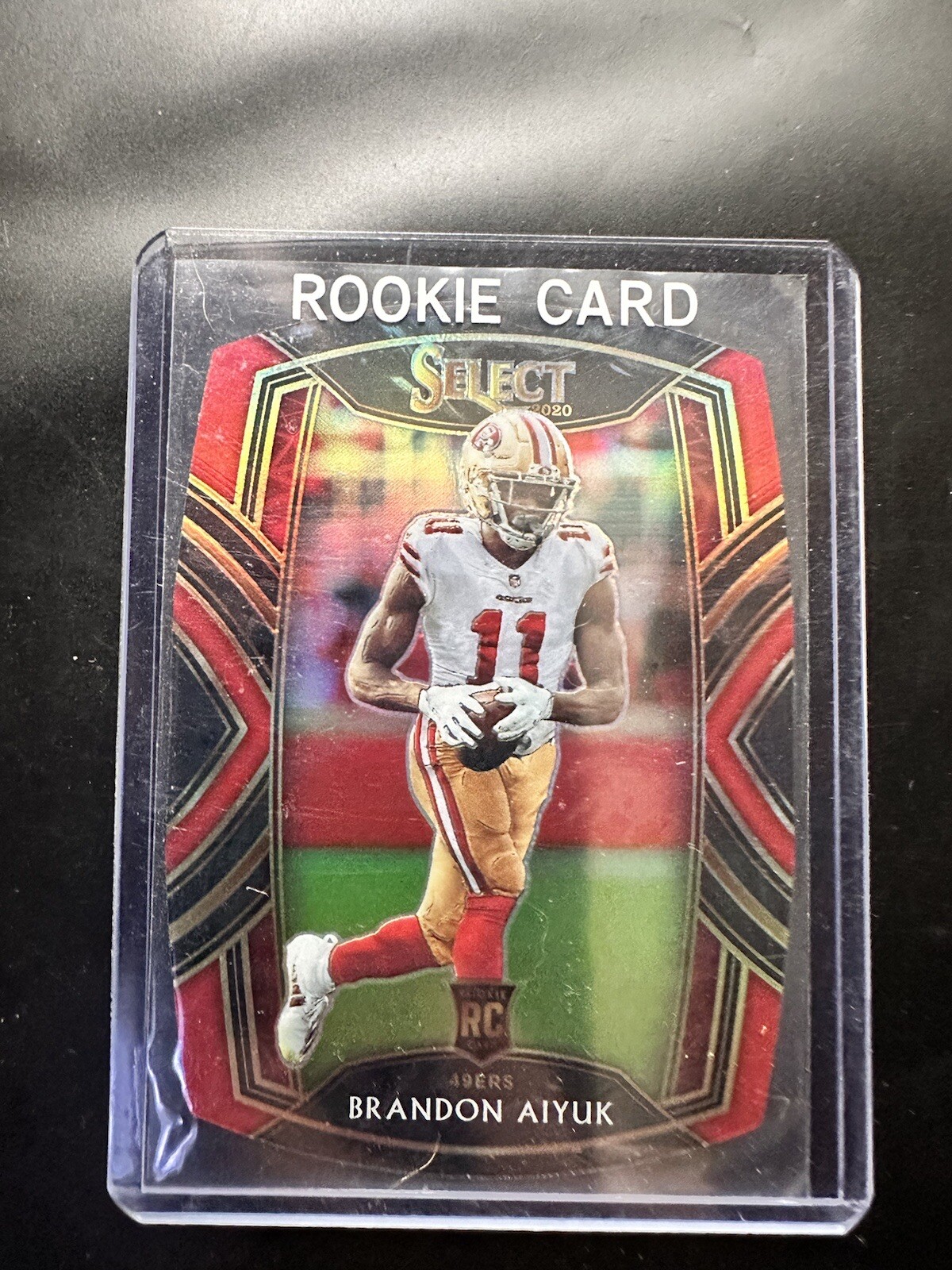 2020 Select Prizm Maroon Die Cut #266 Brandon Aiyuk RC Rookie 49ers