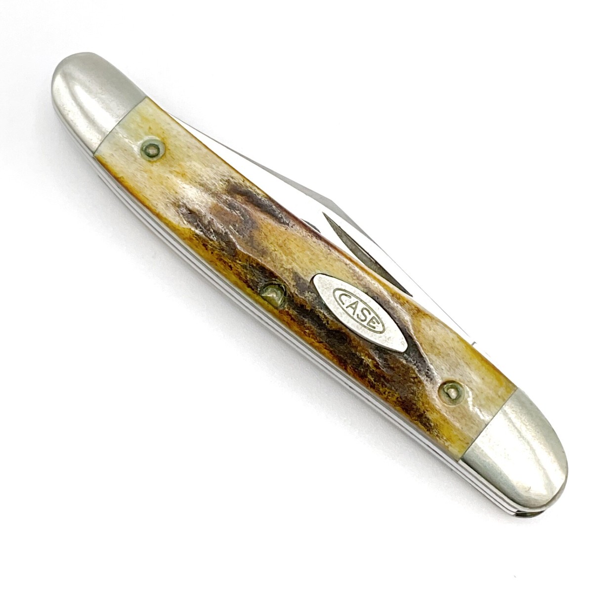 1977 Case XX Texas Jack Knife Stag Blue Scroll | eBay