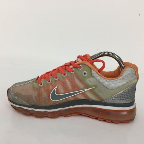 Nike Air Max Plus 2009 Orange Fabric Sneaker Trainer Women UK 4.5 Eur 38 - Picture 4 of 12
