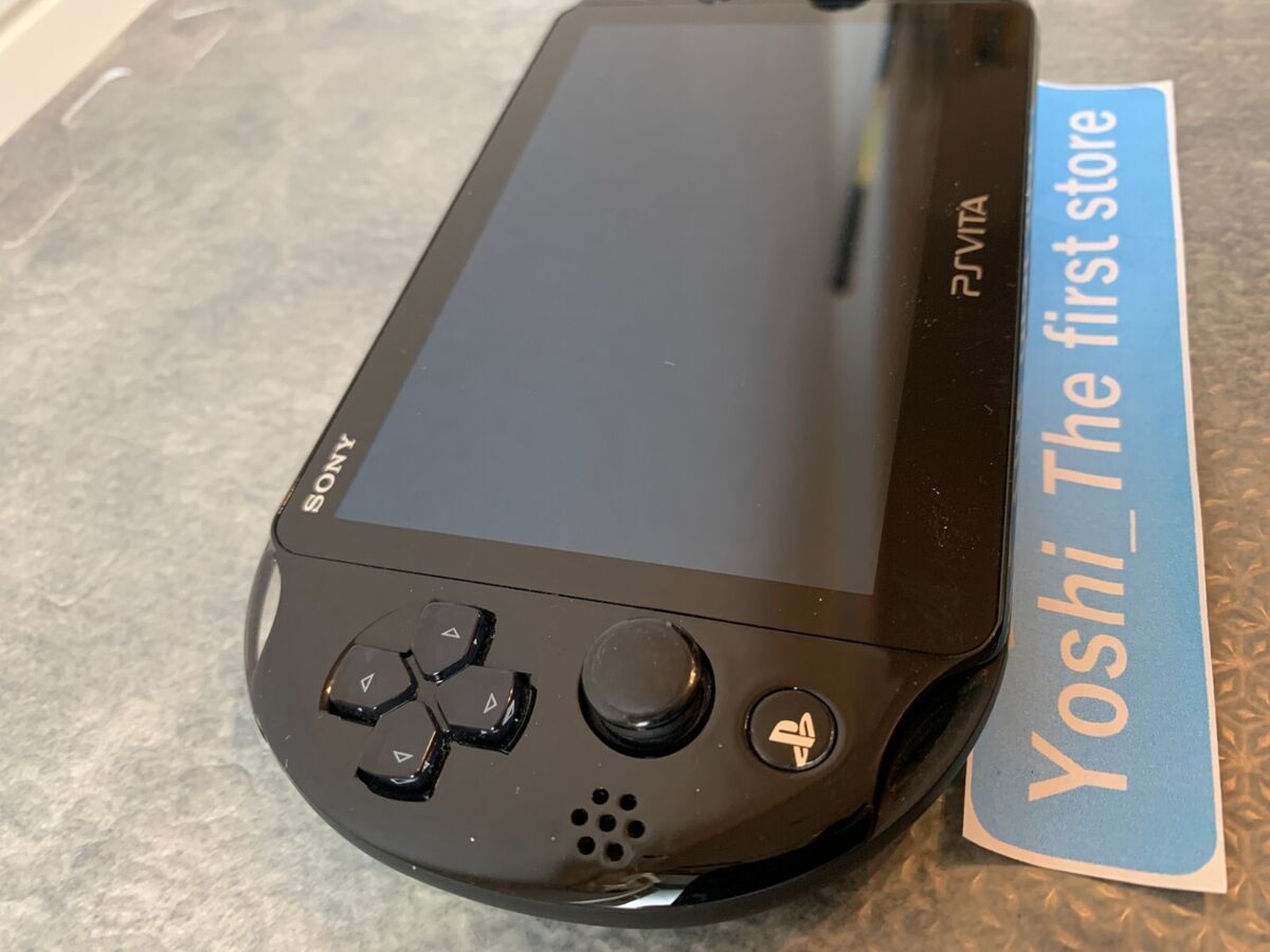 SONY PlayStation PS Vita PCH-2000 ZA11 Black Wi-Fi model Exc SONY PlayStation PS Vita PCH-2000 ZA11 Black Wi-Fi model Exc