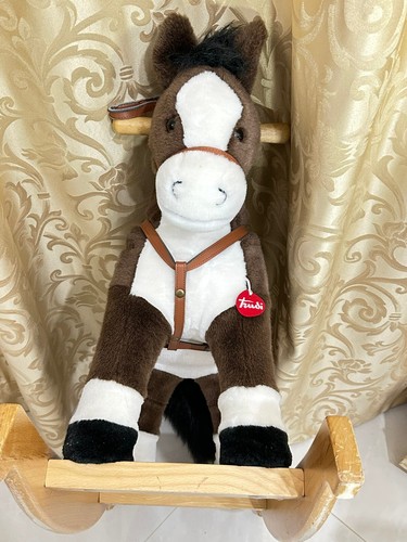 ❤️ GIOCO BAMBINO BAMBINA CAVALLO CAVALLINO A DONDOLO CON PELUCHE VINTAGE TRUDY - Foto 18 di 20
