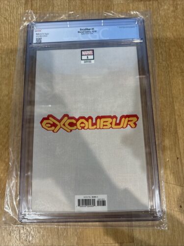 Excalibur 1 Marvel Comics 2020 CGC 9.8 Mark Bagley variant WP Jubilee - Picture 3 of 3