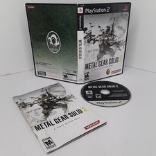 Metal Gear Solid 3 (PlayStation 2, PS2) Complete CIB. Cleaned and Tested