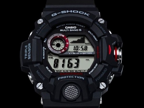 Orologio G-Shock GW-9400-1ER Rangeman radio controllato, altimetro, barometro, a - Foto 8 di 9