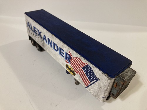 DCP Thermo King Reefer Van Semi Trailer For 1/64 Diecast Truck Custom Weathered - Picture 8 of 17