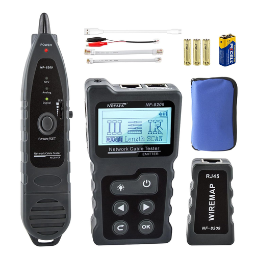 Network Cable Tester for LAN CAT5 CAT6, Ethernet Wire Tracker Network Scan Tool - Picture 12 of 12