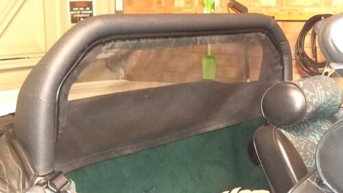 Wind Deflector material GREY Convertible Cars 1.2M Wide sold by the Metre - Picture 2 of 5