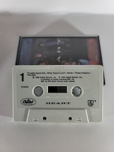 Heart 8 Cassette Tape Lot Brigade, Bebe Le Strange, I Didn't Want To Need You - Picture 21 of 24