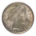1901 Barber Quarter PCGS MS-65