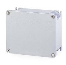 SCAME CASSETTA DERIVAZIONE ALUBOX 140X115X60 MM IN LEGA DI ALLUMINIO 653.01