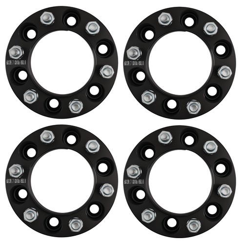 50.8mm Wheel Spacers 6x5.5 for Toyota 4Runner Tacoma Tundra 2000-2022 M12x1.5 - Picture 3 of 12
