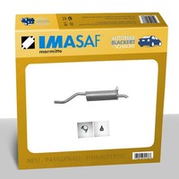 Imasaf ESD Auspuff Endtopf für Renault Megane I / Scenic I 1.8 / 2.0