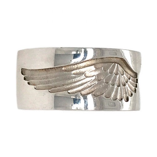 Garrard by Jade Jagger Winged Ring in Sterling Silver - Picture 3 of 5