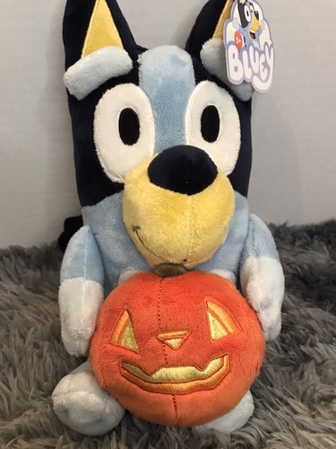 Peluche Azul 12" Halloween Jack-O’-Lantern Calabaza Juguete de Peluche con Etiqueta (A16) - Imagen 1 de 10