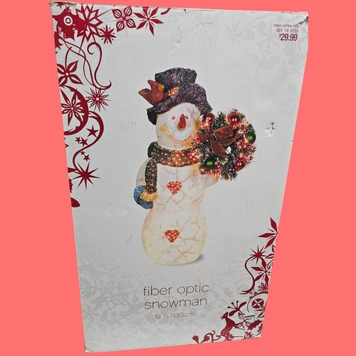 Target 19" Glasfaser Schneemann mit Box 2006 siehe Beschreibung  - Bild 9 von 13
