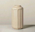 16" Large Ceramic Vase Taupe - Hearth & Hand with Magnolia - NEW