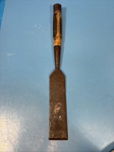 Antiker 3" Fachwerk Stechbeitel Slick Holzgriff 25" lang - Bild 1 von 10