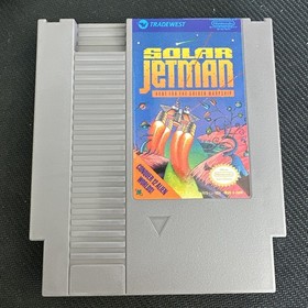 Solar Jetman: Hunt for the Golden Warpship (Nintendo NES) Complete - Authentic