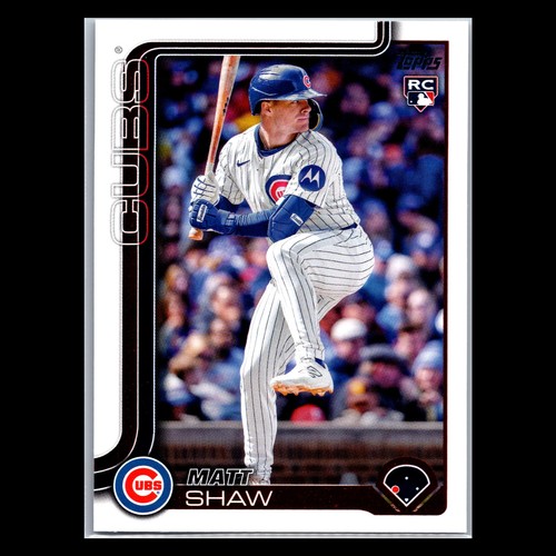 2025 Topps Update Series • #US200 Matt Shaw RC • Chicago Cubs - Picture 1 of 2