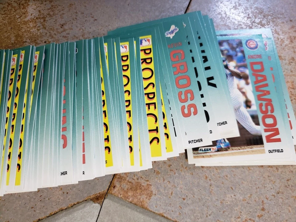 1992 Fleer Wrong Back ERROR Cards Double Printed Fronts YOU PICK - Image 3 of 4