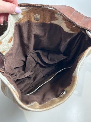 The Muddy Dog Company Cowhide Shoulder Bag Made In Somerset - Picture 5 of 8