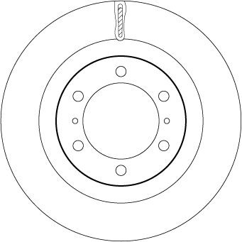 DF7880S BREMSSCHEIBEN SATZ VORNE TRW 2PCS NEU OE QUALITÄT - Bild 3 von 6