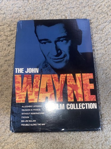 John Wayne Film Collection (DVD, 2007, 6-Disc Set) Tycoon Big Jim McLain Crease - Picture 2 of 5