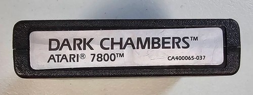 Dark Chambers Atari 7800 TESTED GOOD (SEE PICS) Authentic Original - Picture 4 of 5