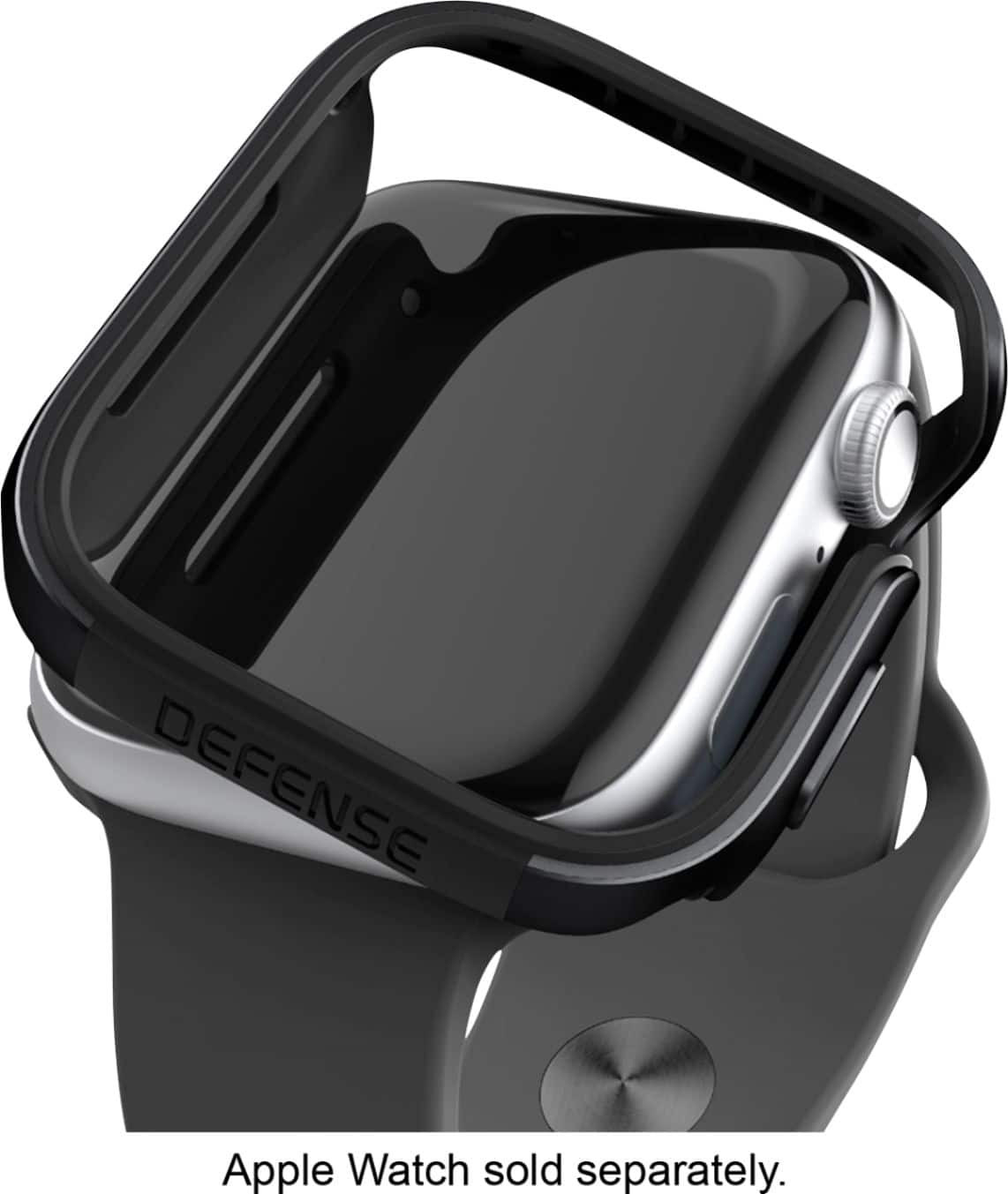 Защитный бампер Raptic для Apple Watch 44 мм - черный
