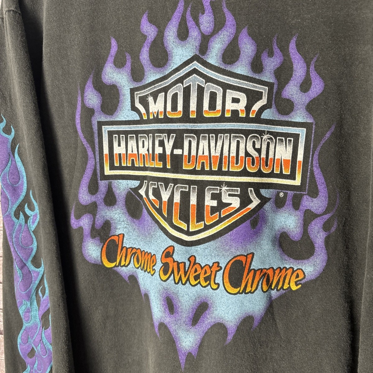 トップス Harley-Davidson Chrome Sweet Chrome XL Vintage REPRINT Harley Davidson Chrome Sweet Chrome