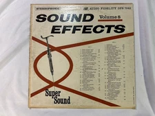 LP--SOUND EFFECTS VOLUME 8 Stereophonic Super sound DFS7043
