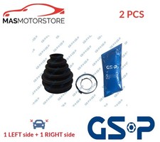 CV JOINT BOOT KIT PAIR FRONT RIGHT LEFT WHEEL SIDE GSP 780103 2PCS P FOR MAZDA 2