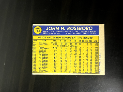 1970 Topps Baseball High Numbers #547-720 You-Pick. Complete-Your-Set.  Low Ship - Picture 259 of 421