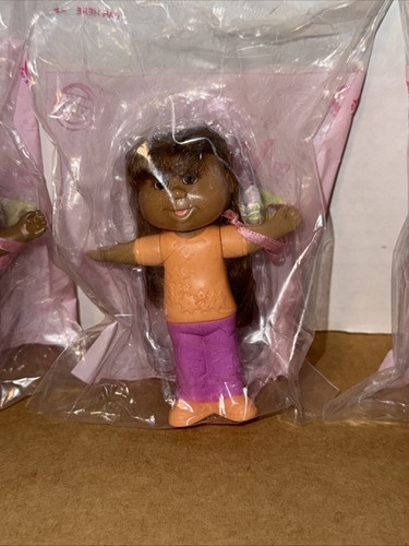 Burger King Kids Cabbage Patch Kids Minis 2007 sellado afroamericano lote de 2 - Imagen 3 de 5