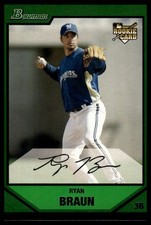 2007 Bowman Draft Picks & Prospects #BDP50 Ryan Braun RC