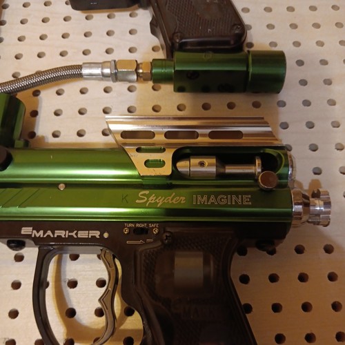 2 Spyder Imagine Marker Paintball Guns, PARTS OR REPAIR, Read - Bild 2 von 12
