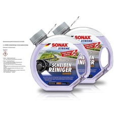 2x 3 L LITER SONAX XTREME SCHEIBENREINIGER SOMMER GEBRAUCHSFERTIG REINIGER