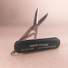 Wenger Swiss Army Knife Esquire  65mm OD Green NMPP ENERGY Logo