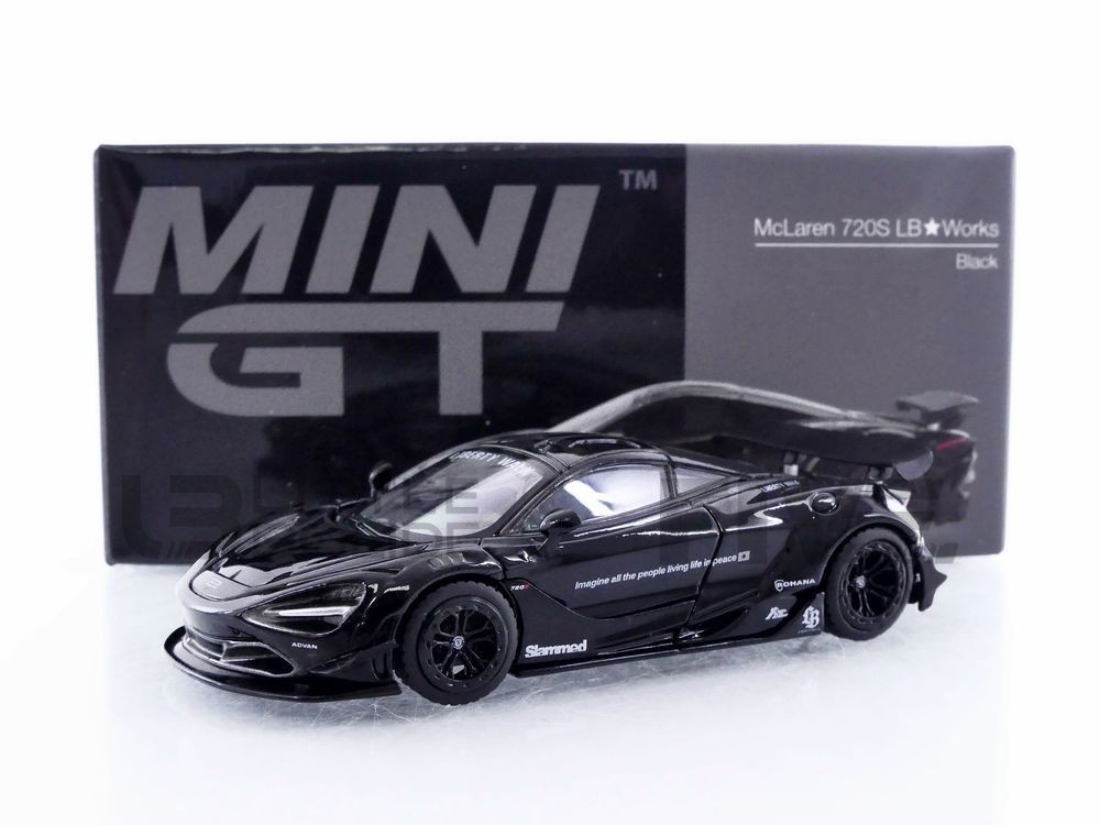 MINI GT McLAREN 720S black 2023 1/64 MGT00777-L for sale