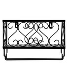 1pc Simple Wine Bottle Cups Organizer Wall Mounted Iron Wine Storage Rack