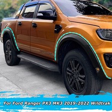 Slim Fender Flares Matte Black Guard For Ford Ranger PX3 MK3 2019-2022 Wildtrak
