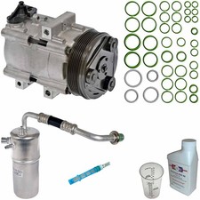 For Ford F-150 1997 1998 Omega AC Compressor w/ A/C Repair Kit GAP
