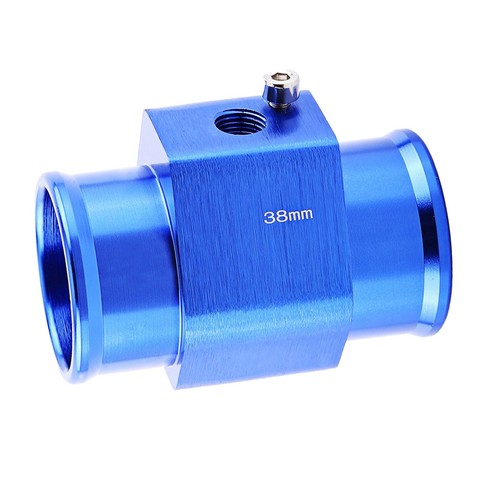 Metal Water Temp Joint Pipe Hose Temperature Sensor Adapter Blue 38mm GDS - Picture 20 of 22