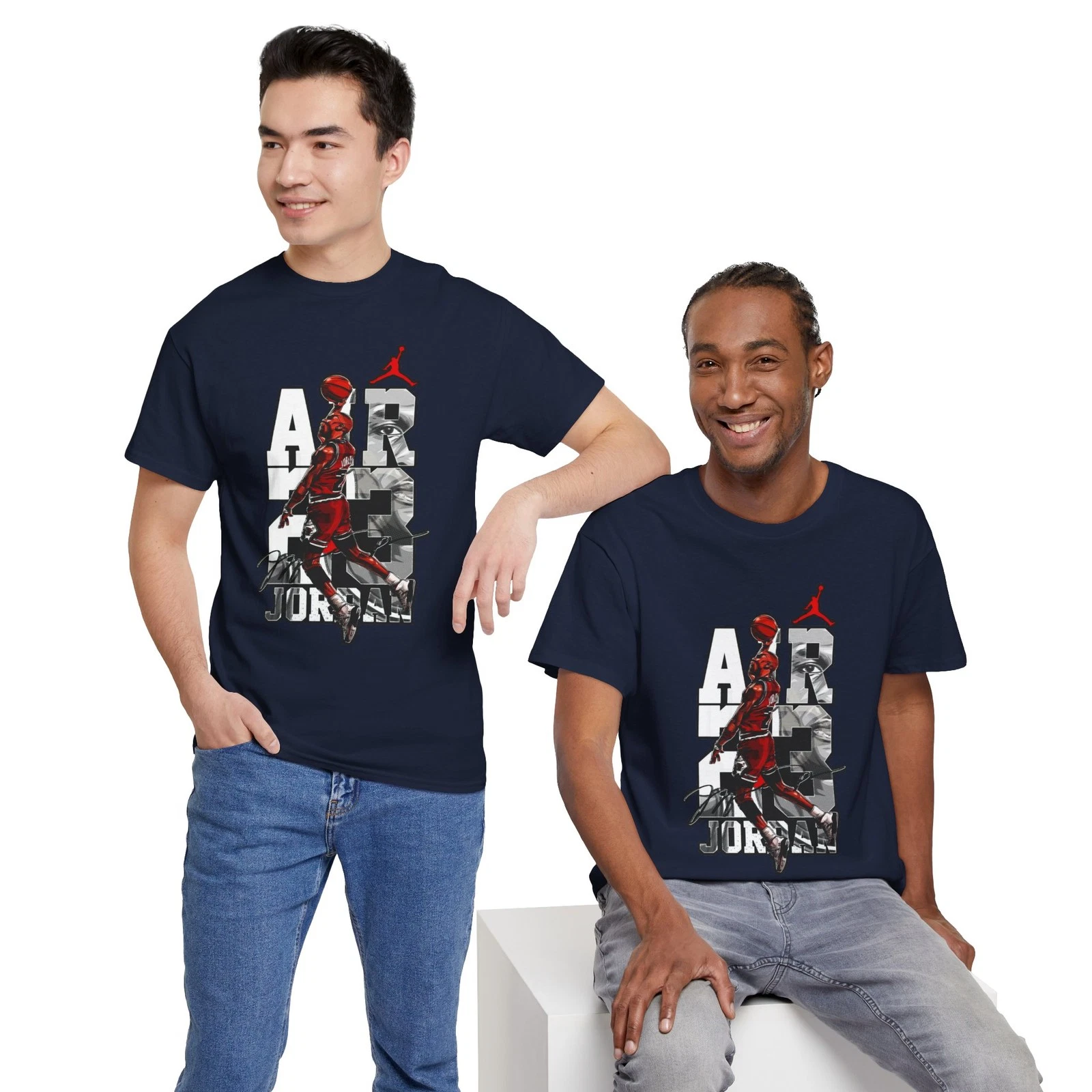 Michael Jordan Graphic T-Shirt | Vintage Sportswear