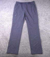 Figs Axim Pants Mens Large Scrubs Gray Green Cargo 2340 Scrub Medical New NWOT