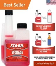 Storage Fuel Stabilizer | Keeps Fuel Fresh for 24 , Prevents Corrosion, Gasol...