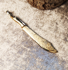 Machete Pendant Men Jewelry Handmade Birthday Gift Idea