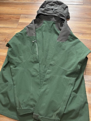 Patagonia White Smoke Jacket Mens Large Green Waterproof Ski Snowboard Outdoors - Picture 15 of 15