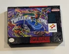 Teenage Mutant Ninja Turtles IV: Turtles in Time (Super Nintendo) Box And Game