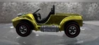 Vintage Hot Wheels Redline Power Pad 1969 Yellow Gold USA Missing Top